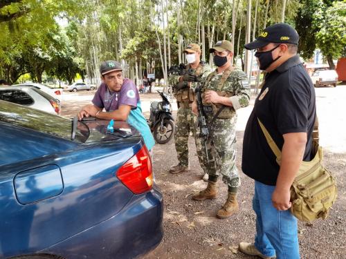 Detienen a delivery de cocaína en la línea fronteriza con Brasil